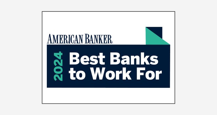 American Banker Best Banks Award 2024 Badge