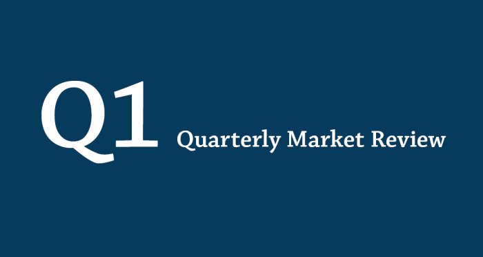 Market Review First Quarter graphic