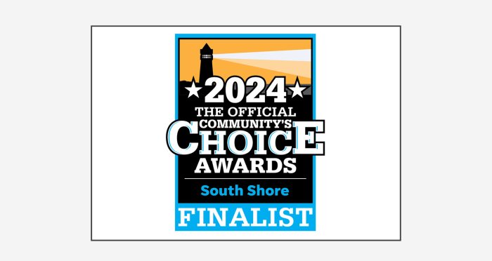 South Shore Community Choice Award 2024 Badge